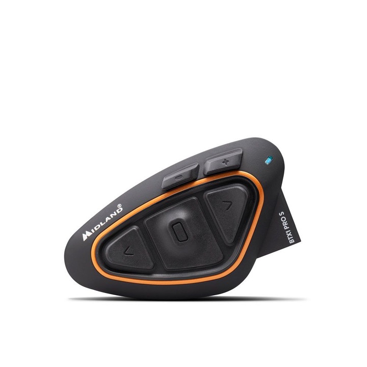Sistem de comunicare moto Midland BTX1 PRO S Dual Pack, Dual Core, Conferinta de pana la 3 rideri simultan, distanta 800m