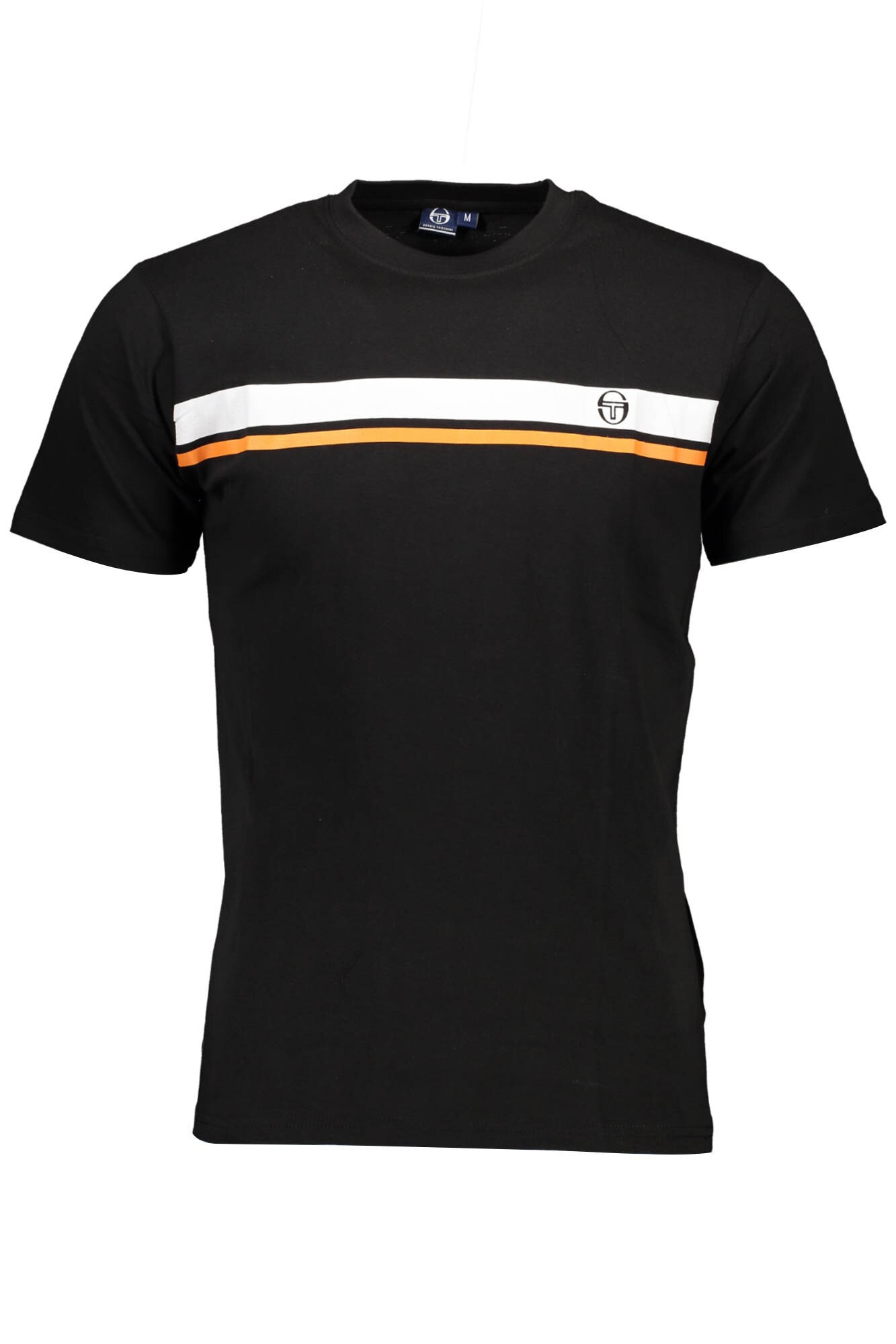 Tricou Barbati, SERGIO TACCHINI, 9102004, Logo, Negru, Negru