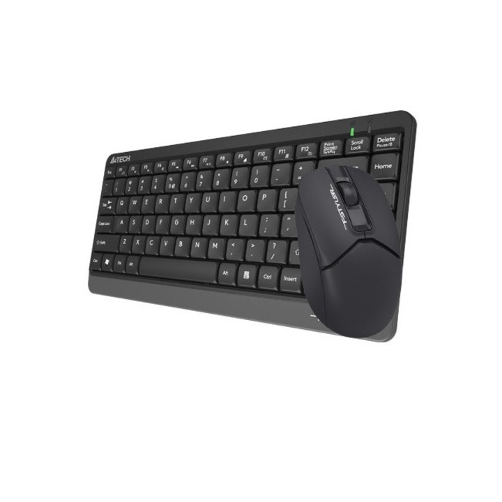 Безжичен комплект A4TECH FG1112 Fstyler, Черен, USB