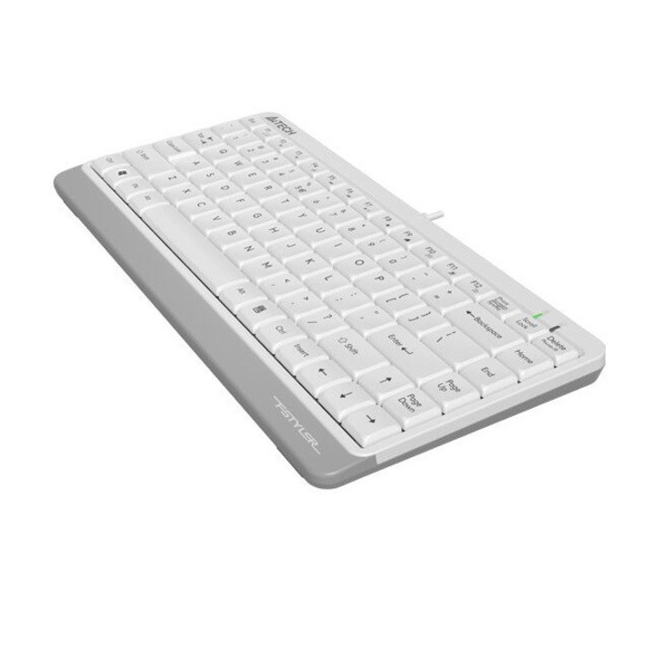 Клавиатура A4TECH FK11, Бял, USB