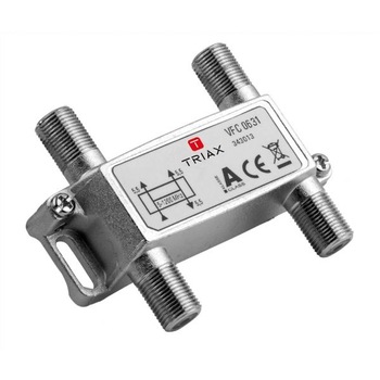 Splitter 3 iesiri 5-1200 MHz, CATV cu DOCSIS 2.0 / 3.0 / 3.1, Triax, seria PLATINUM - VFC 0631 Splitter 3 iesiri 5-1200 MHz, CATV cu DOCSIS 2.0 / 3.0 / 3.1, Triax, seria PLATINUM - VFC 0631