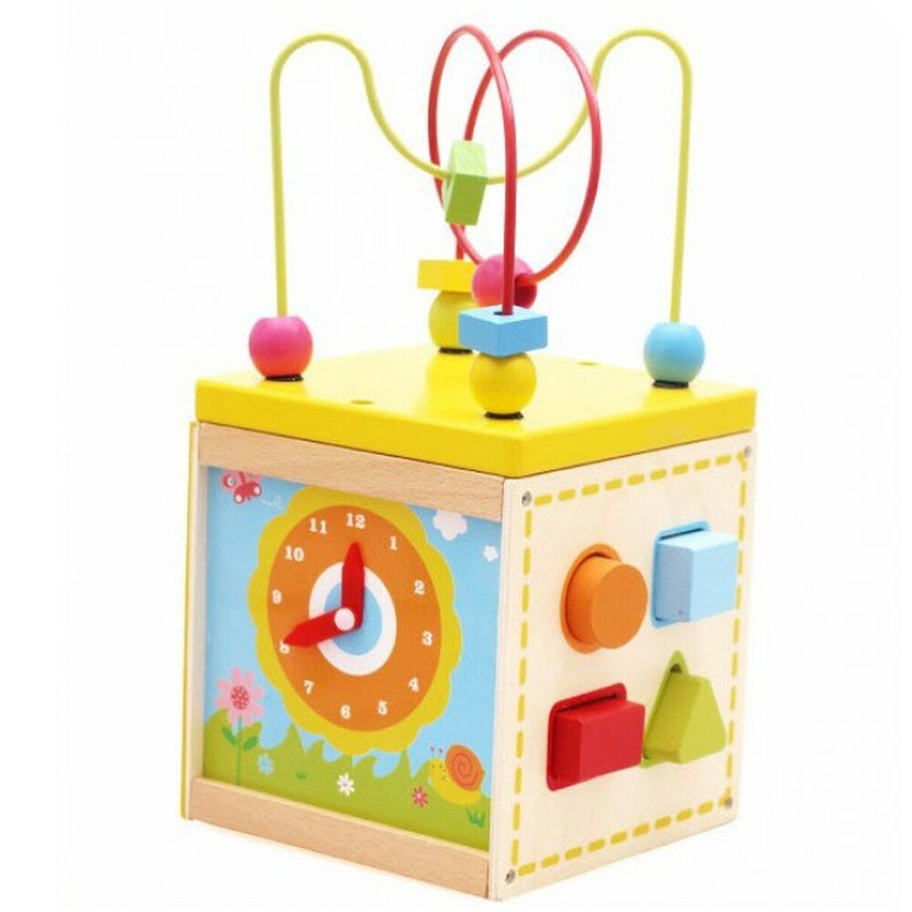 Cub multifunctional din lemn 5 in 1, WD9544 RCO®