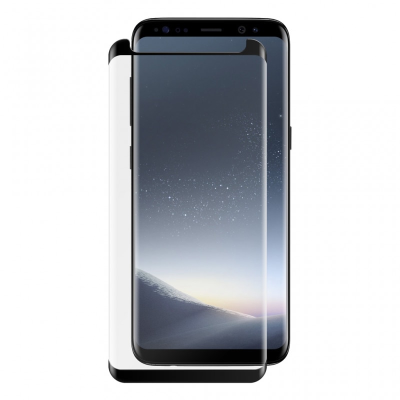 Folie sticla Tempered Glass compatibil cu Samsung Galaxy S8 Plus G955, Full Frame 3D
