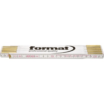 Metru pliant din lemn fag, lungime- 2m, latime 16 mm, FORMAT Metru pliant din lemn fag, lungime- 2m, latime 16 mm, FORMAT