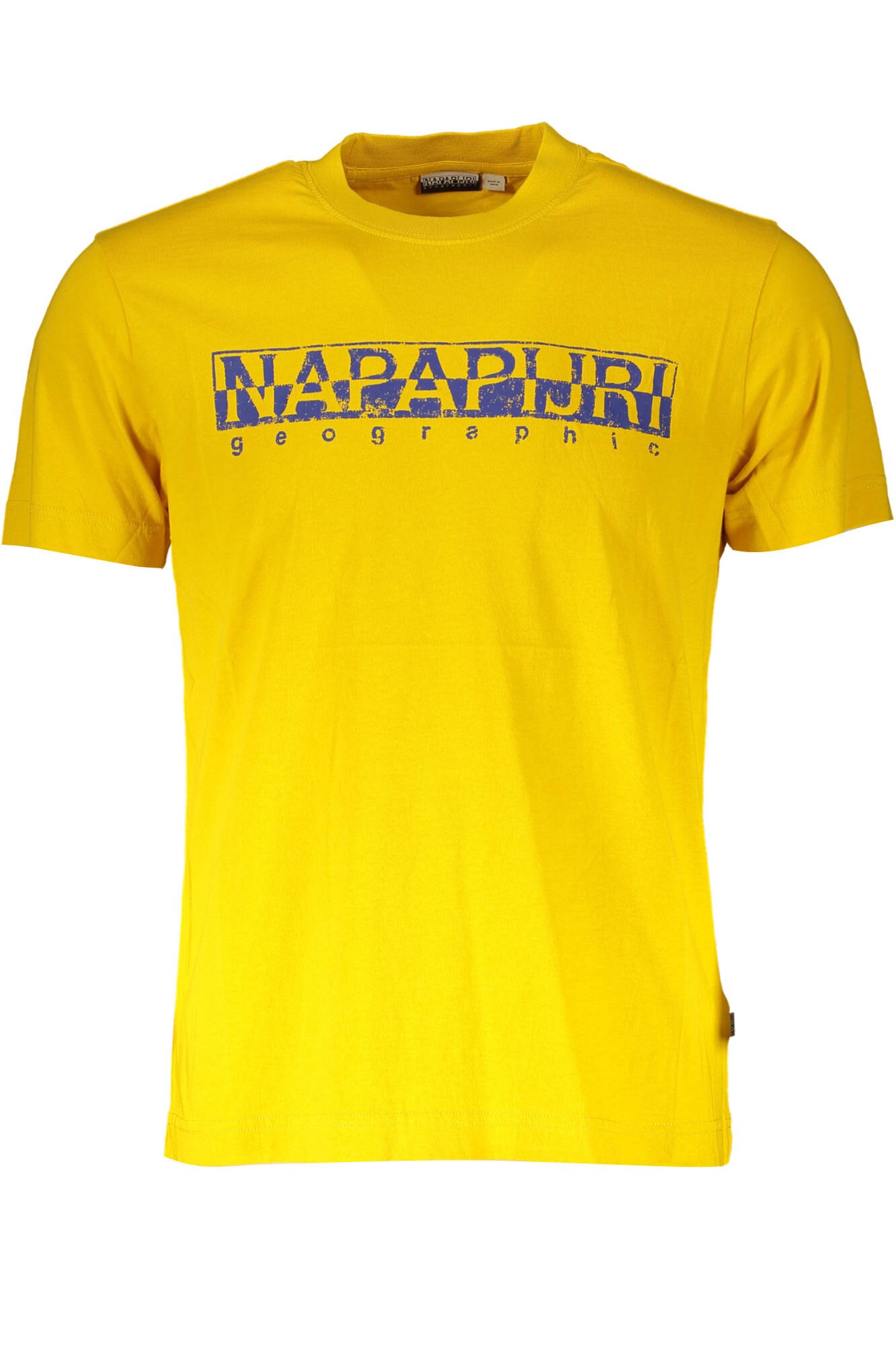 Tricou Barbati, NAPAPIJRI, 9101275, Logo, Galben, 3XL INTL