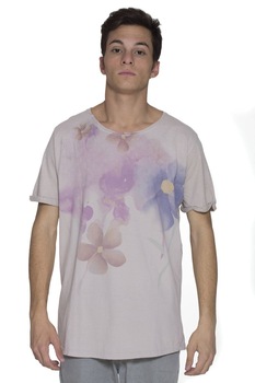 Tricou Barbati, PRIMO EMPORIO, 9101501, Logo, Bej, Bej Tricou Barbati, PRIMO EMPORIO, 9101501, Logo, Bej, Bej