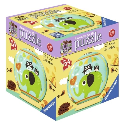 Puzzle Ravensburger - Bufnita Si Elefant, 54 piese (11911)
