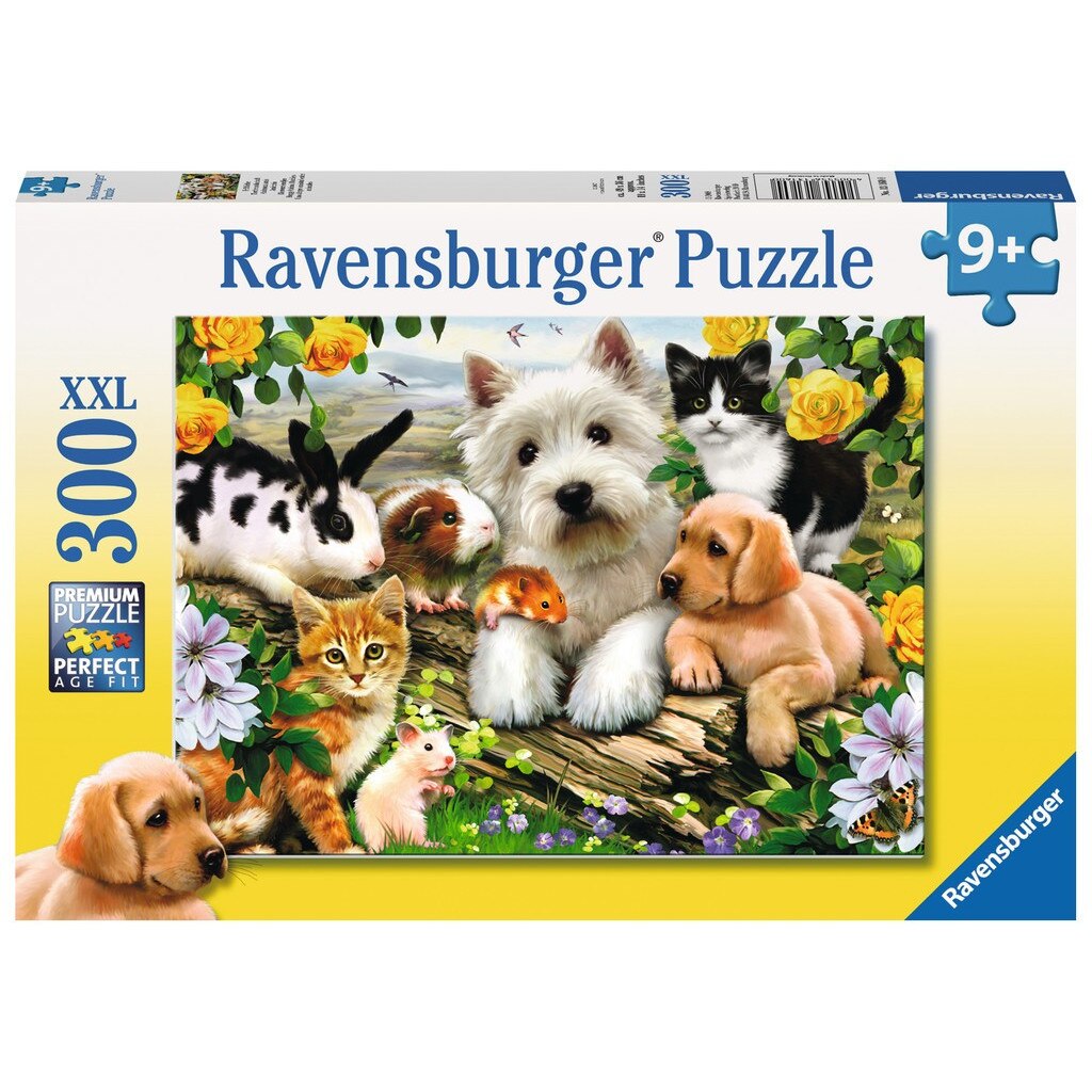 Puzzle 300 de elemente Animale fericite