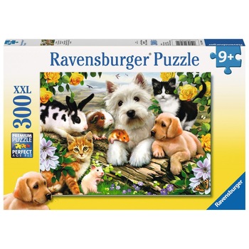 Puzzle 300 de elemente Animale fericite Puzzle 300 de elemente Animale fericite