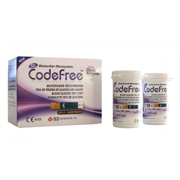 Teste glicemie Standard Diagnostic Code Free 50 buc Teste glicemie Standard Diagnostic Code Free 50 buc