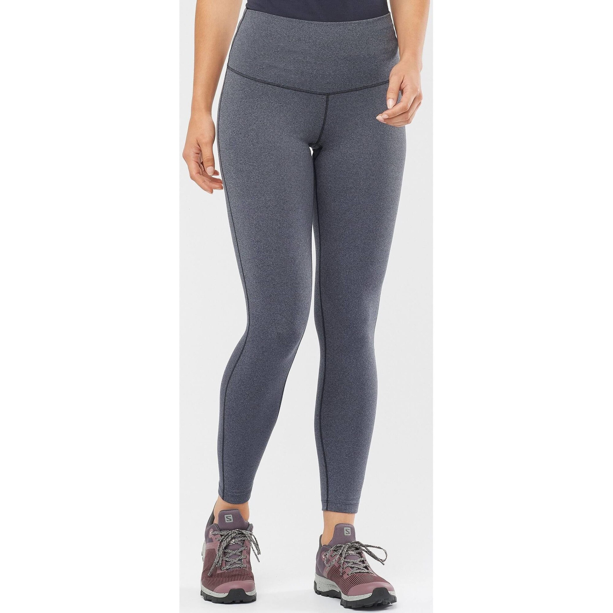 Pantaloni sport dama, Salomon Hose Essential Tights W, Albastru