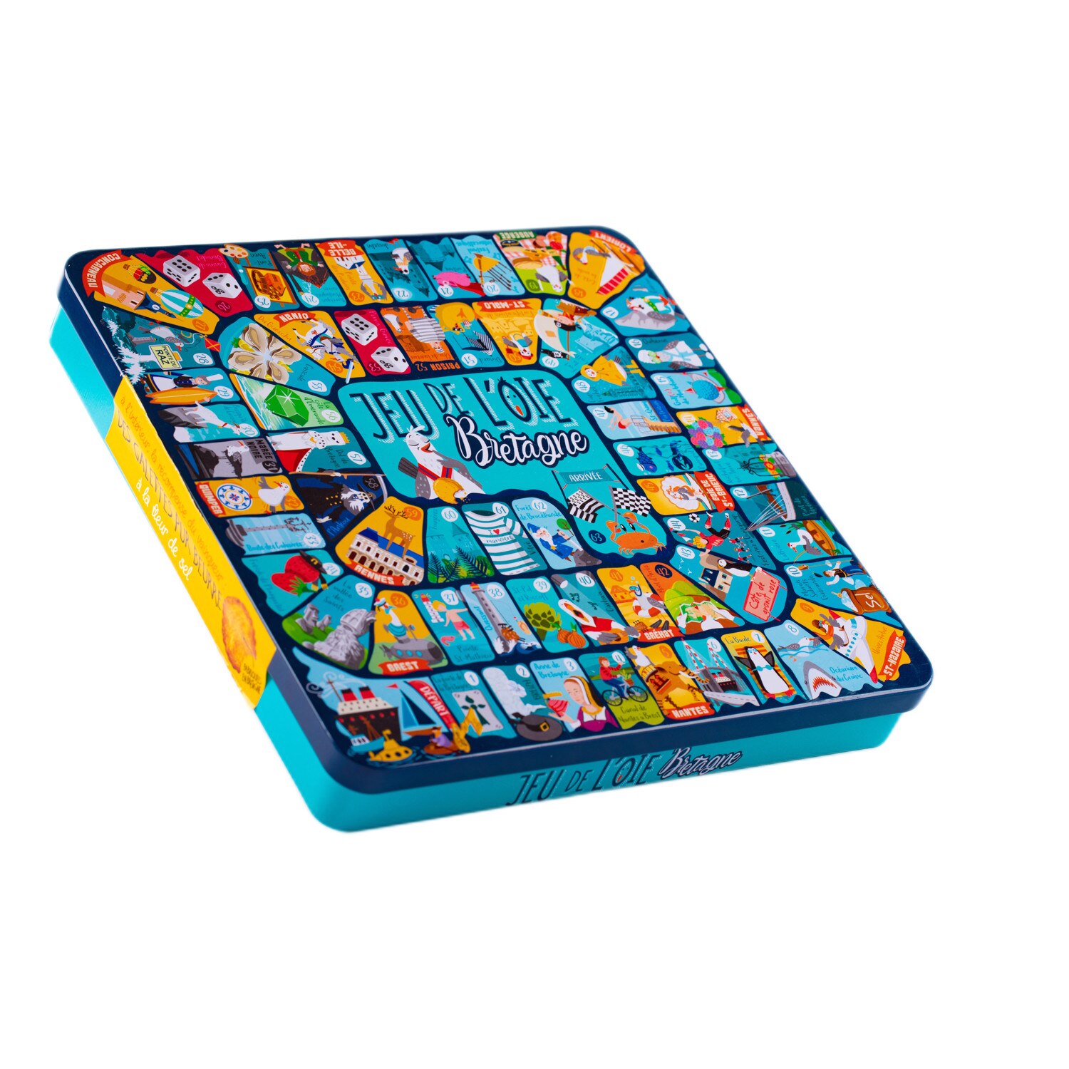 Cutie cu biscuiti Galette cu unt si sare de mare, Jeu de l'Oie Bretagne 150 g