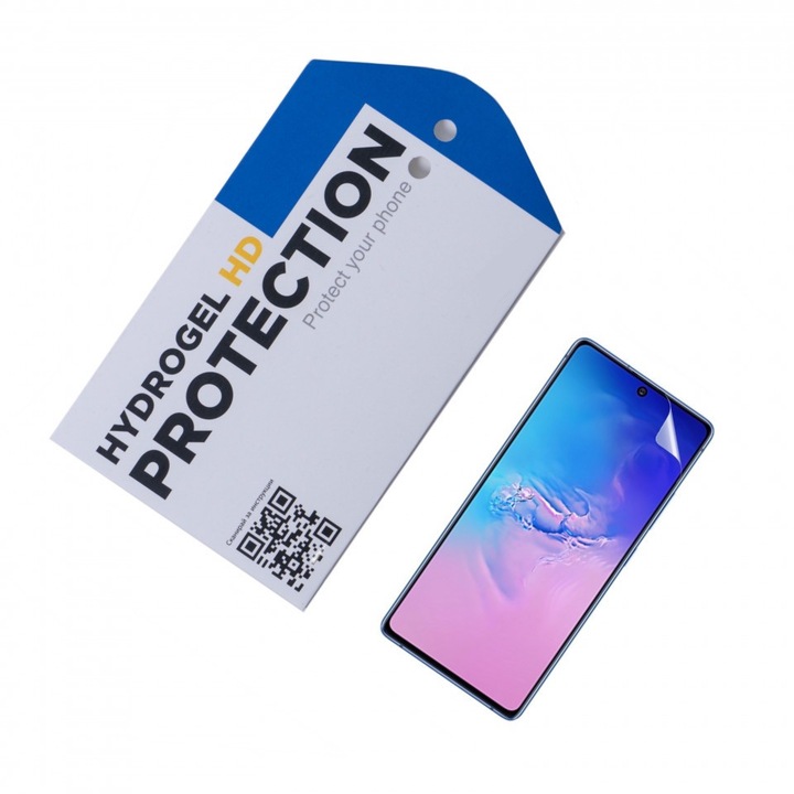 Удароустойчив протектор ОфисиТе за Samsung Galaxy S10 Lite, Hydrogel HD, Privacy покритие