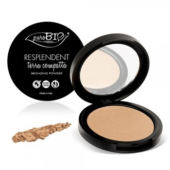 Pudra bronzanta iluminanta 03 PuroBio Cosmetics, 9gr Pudra bronzanta iluminanta 03 PuroBio Cosmetics, 9gr