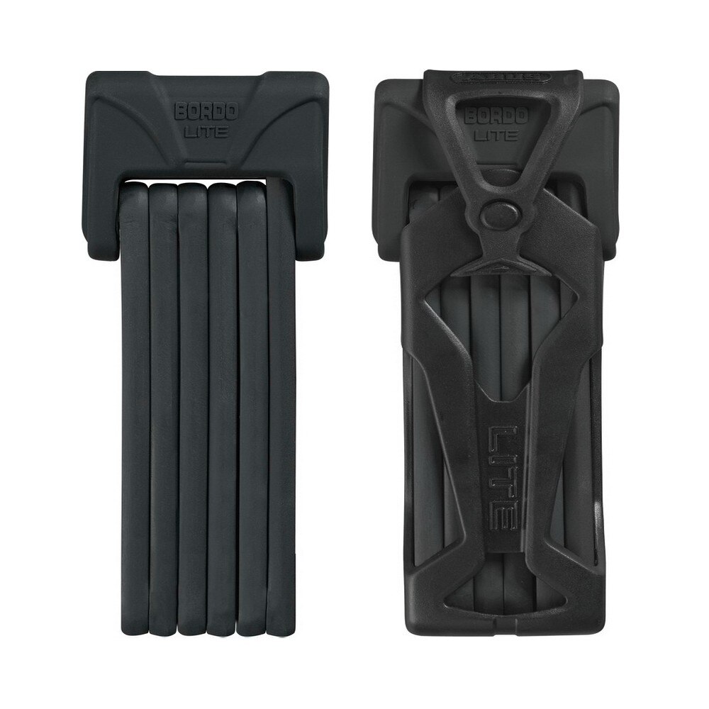 Antifurt de siguranta ABUS pentru bicicleta Bordo Lite 6050, 85 cm, negru