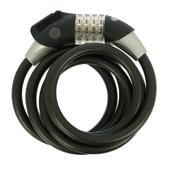 Cablu de siguranta bicicleta, ABUS Raydo 1450/185 KF, 185 cm, otel, negru Cablu de siguranta bicicleta, ABUS Raydo 1450/185 KF, 185 cm, otel, negru