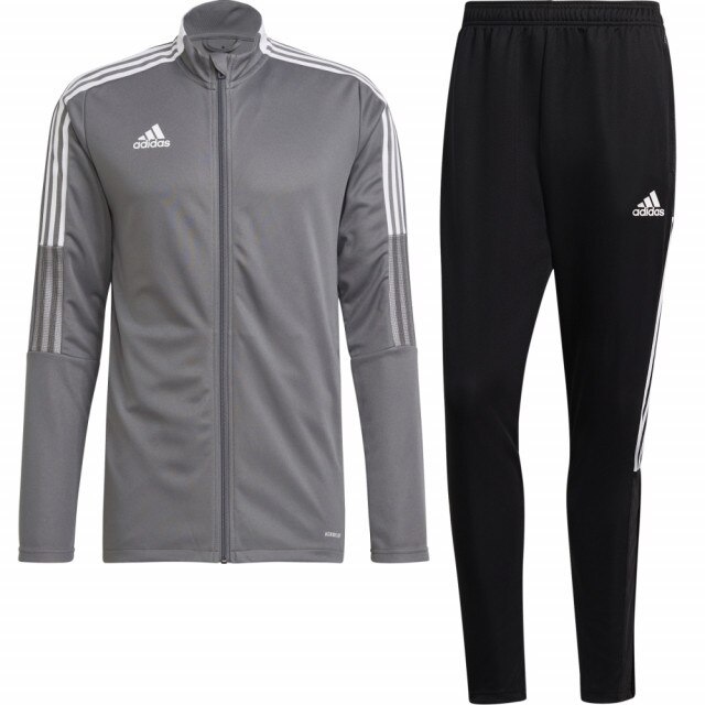 Trening Adidas Tiro 21 Track pentru barbati, Gri/Negru