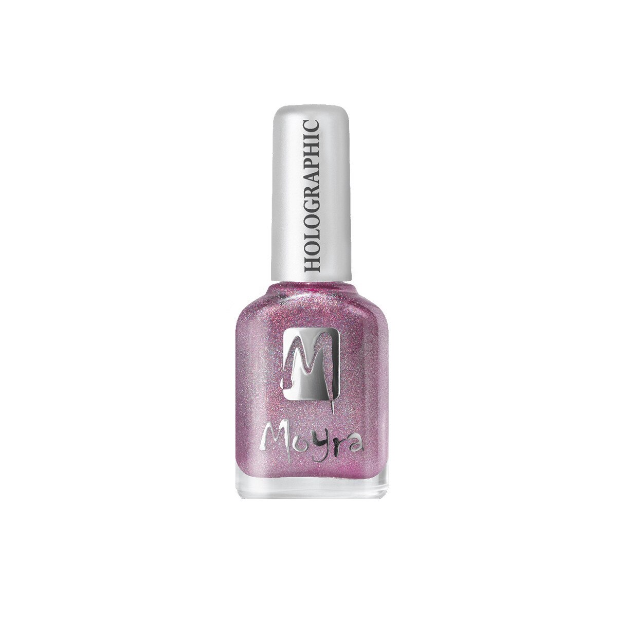 Lac de unghii 12ml Moyra Holographic effect #255 Violet