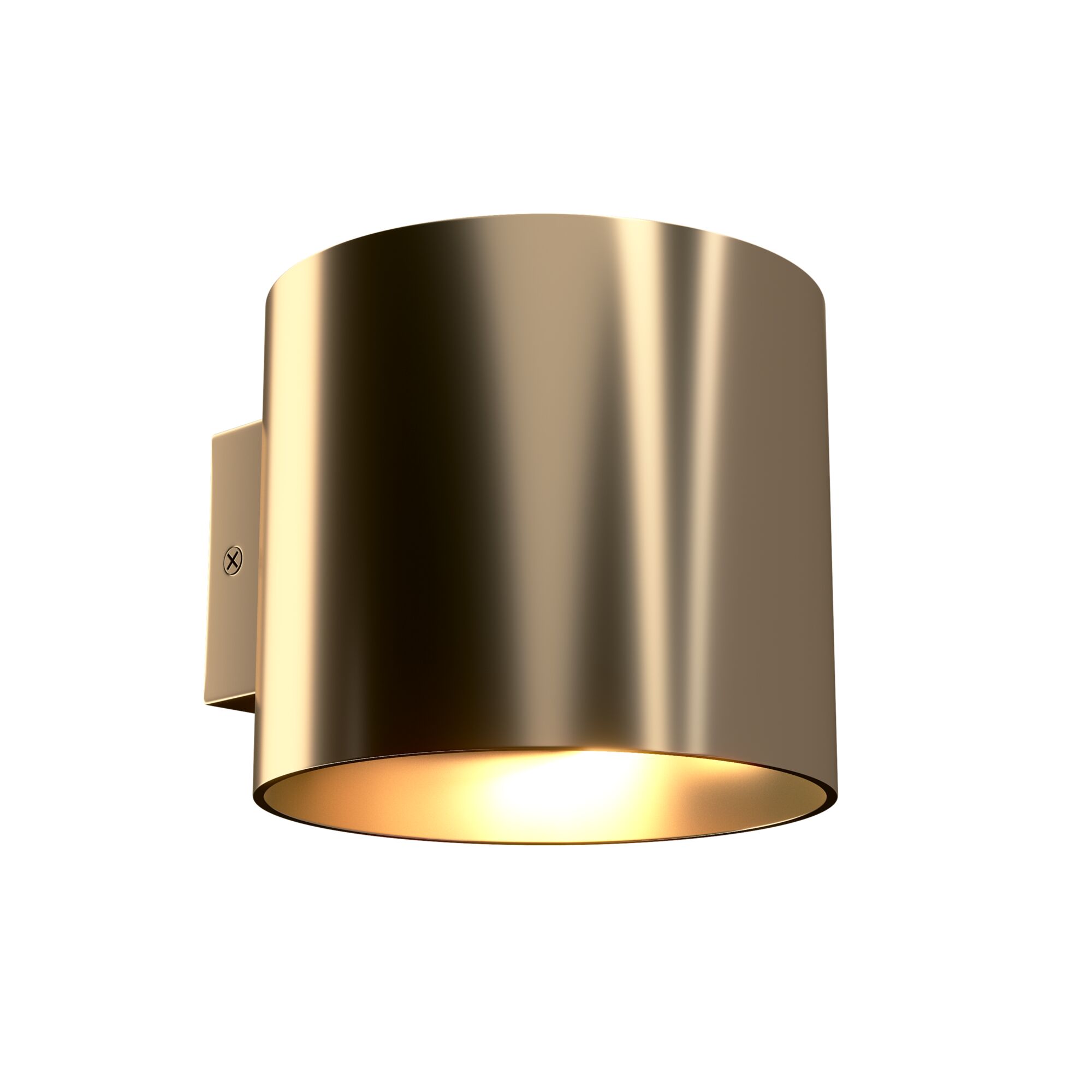 Aplica Maytoni Technical Rond, Auriu mat, 1 x G9 50W
