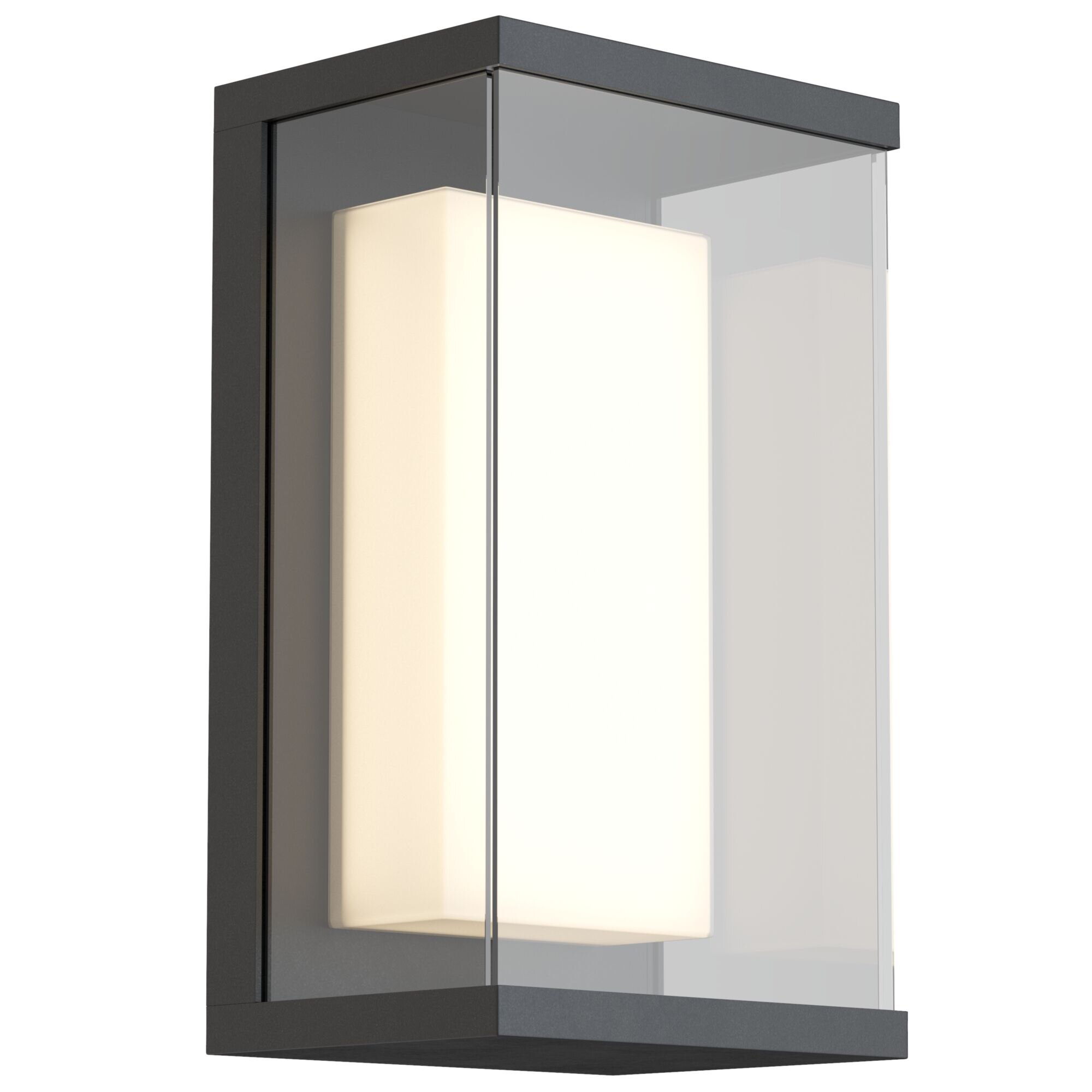 Aplica exterior Maytoni Outdoor Baker Street, Negru, LED 420 LM, 3000K, lumina calda