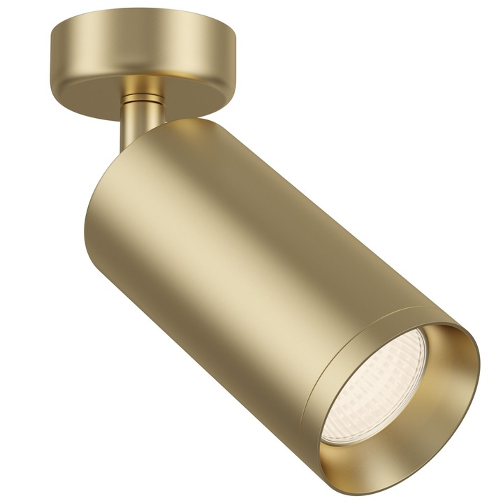 Плафон Maytoni Technical Focus, Златист, Мат, 1 x GU10 50W