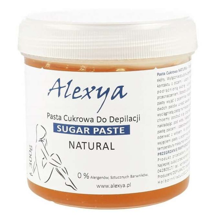 Pasta de zahar pentru depilare Alexya Normal 300g