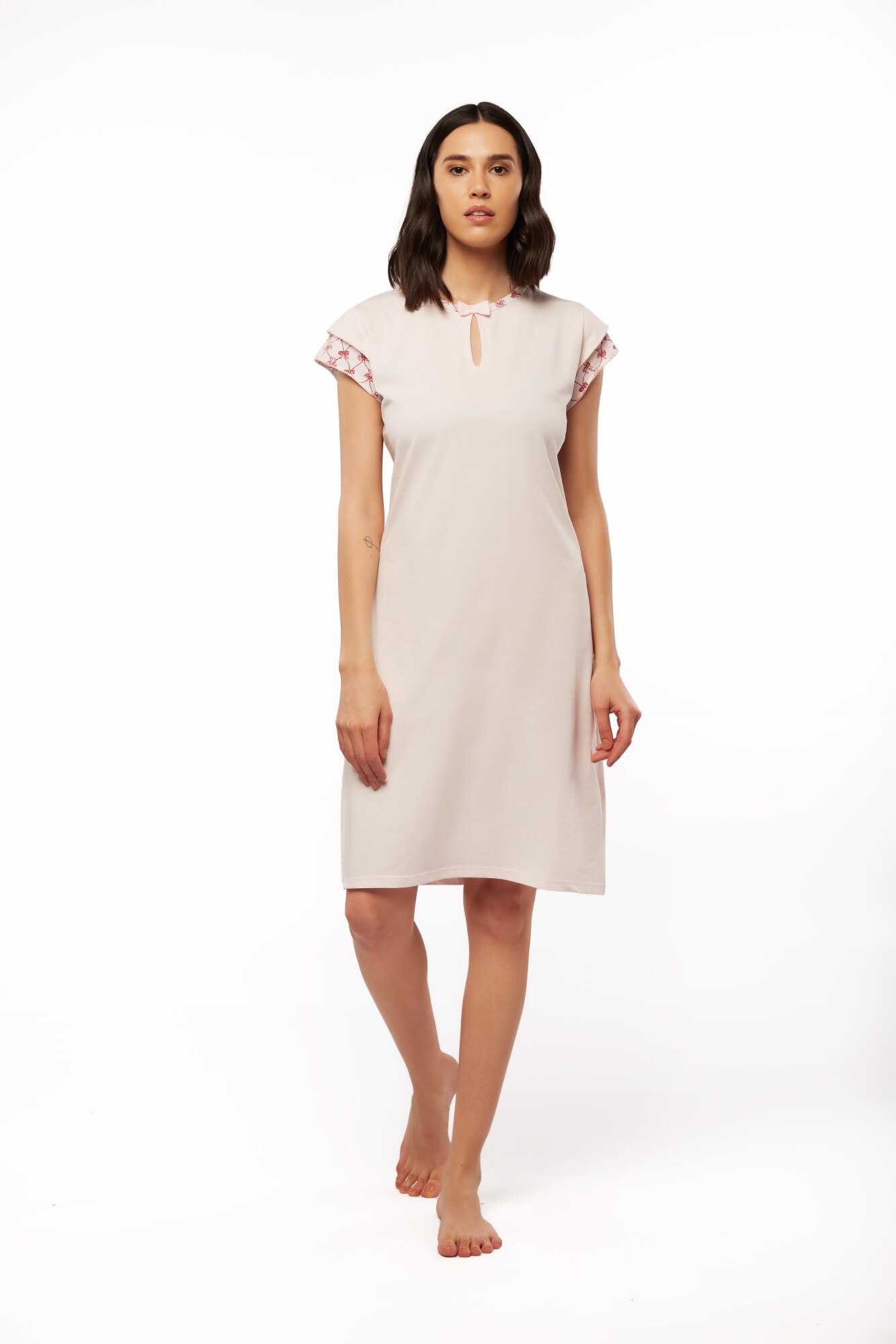 Camasa de noapte pentru femei PFV18, Multicolor