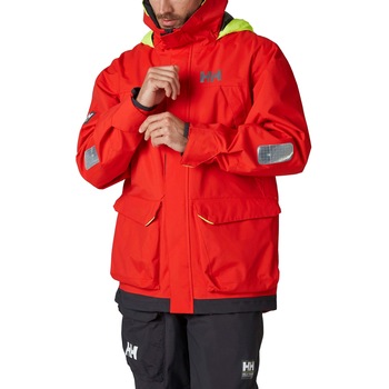 Jacheta de iahting barbati, Helly Hansen Pier 3.0 Jacket, Rosu Jacheta de iahting barbati, Helly Hansen Pier 3.0 Jacket, Rosu
