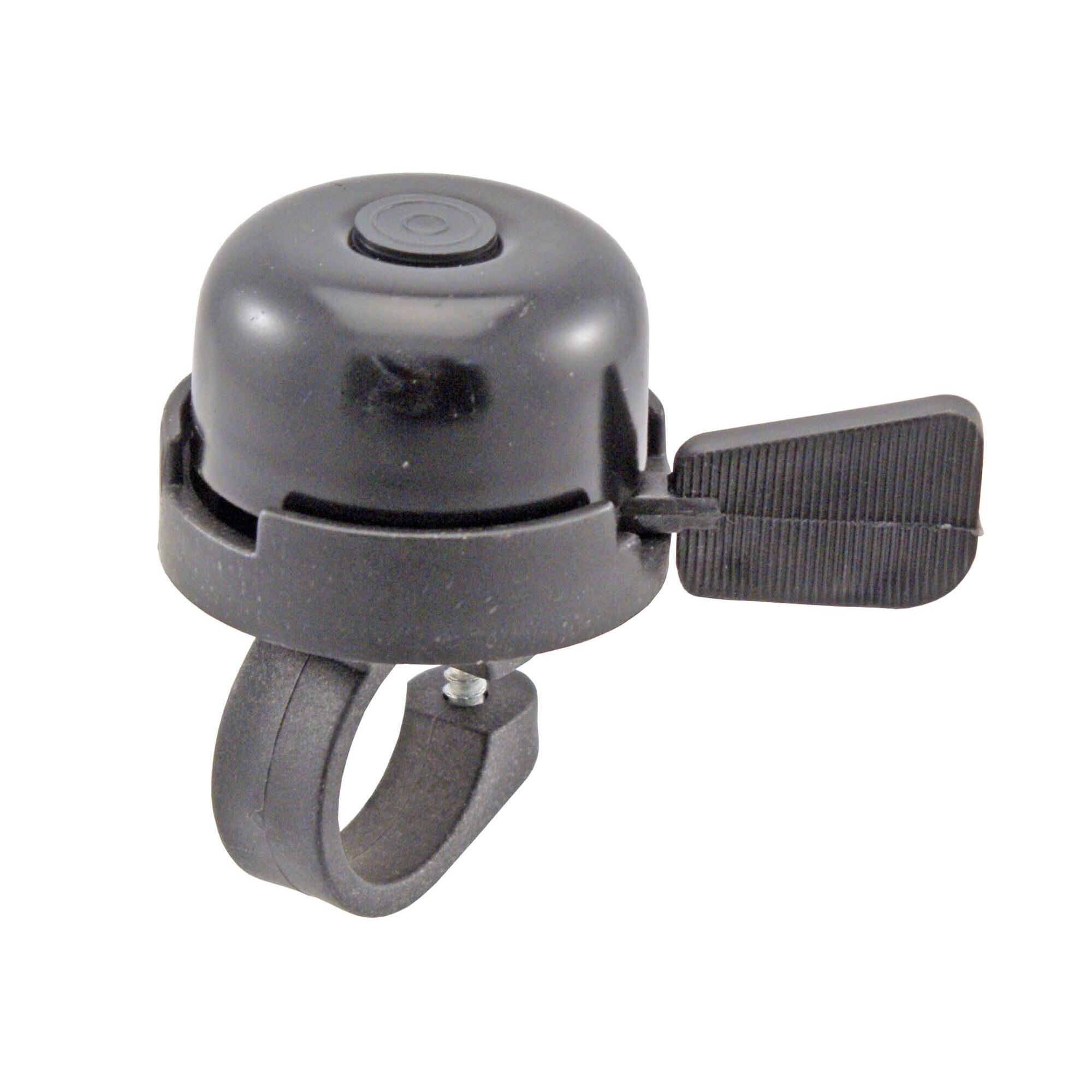 Sonerie RMS Din-Din, otel, diametru 40mm, culoare negru