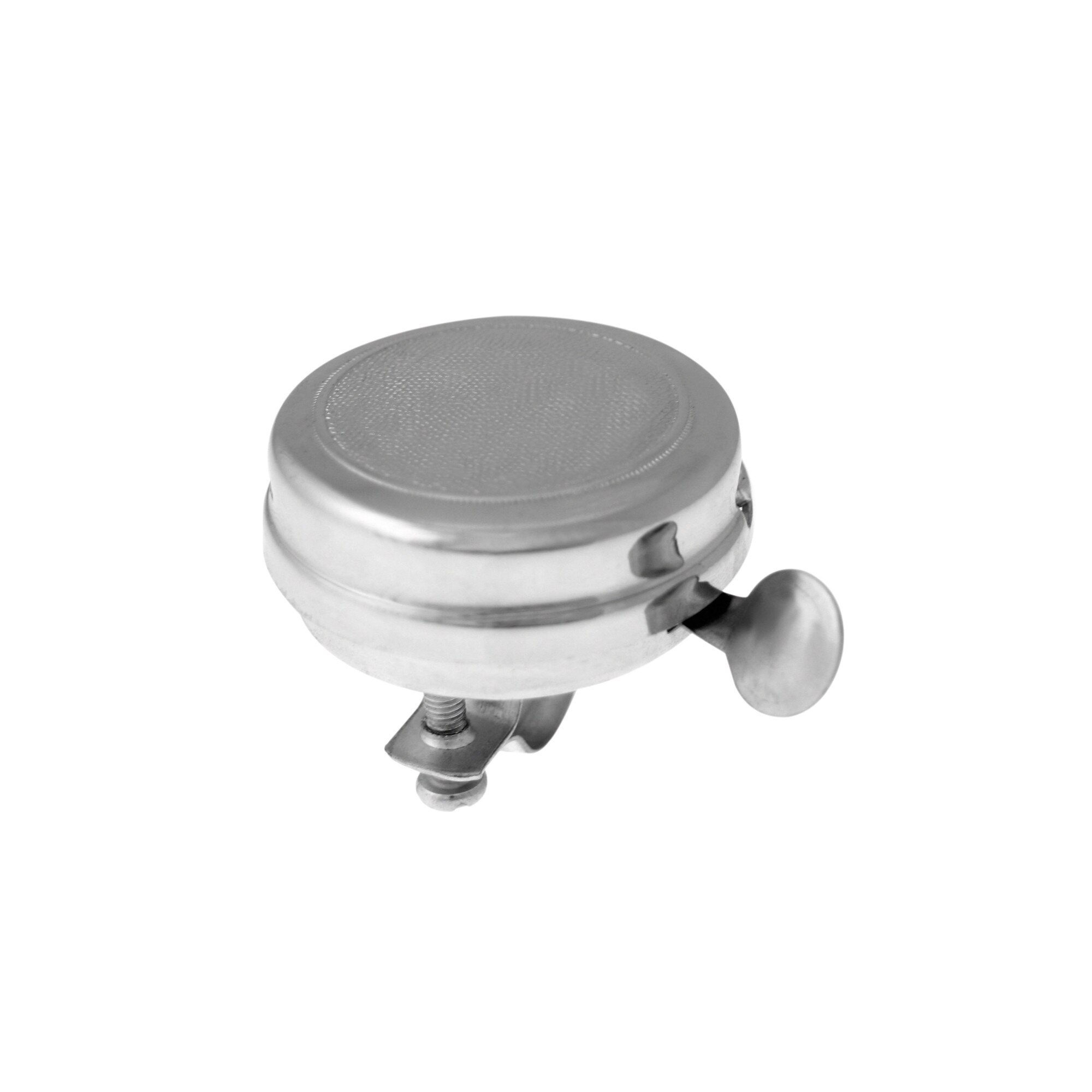 Sonerie RMS clasic old style, otel, diametru 55mm, culoare argintiu