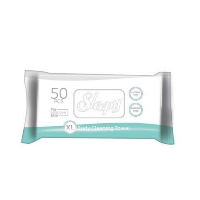 Servetele umede incontinenta SLEEPY SENSITIVE XL,50 bucati