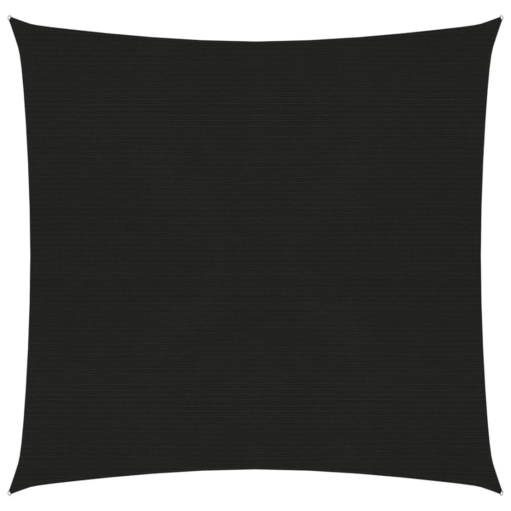 Copertina panza de parasolar patrata vidaXL, 250 x 250 cm, Negru