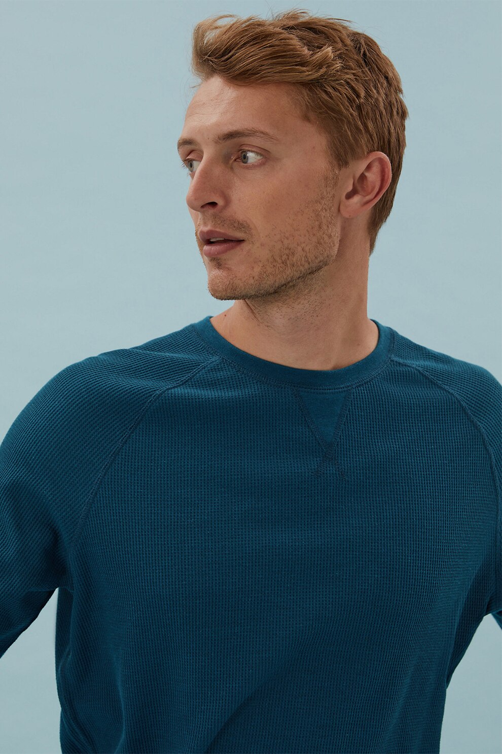 Marks & Spencer, Bluza de casa cu maneci raglan, Albastru inchis