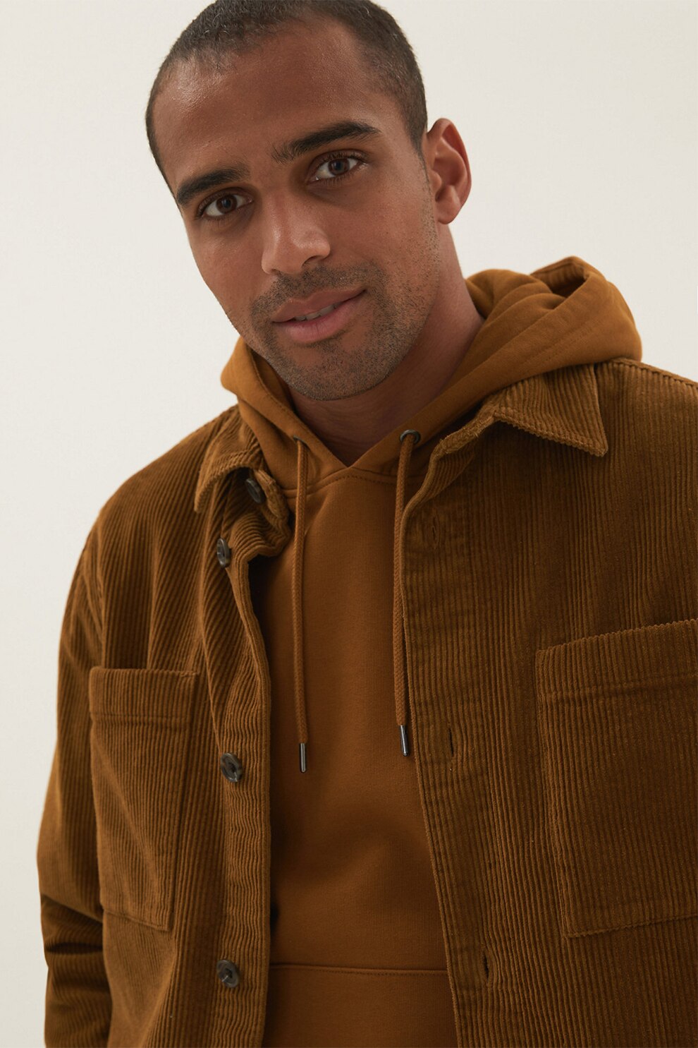 Marks & Spencer, Jacheta-camasa cu buzunare aplicate, Scortisoara, XL