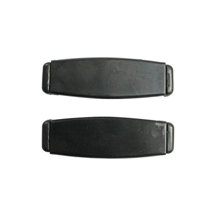 Decor centura de siguranta, Paolo, negru, 2 buc