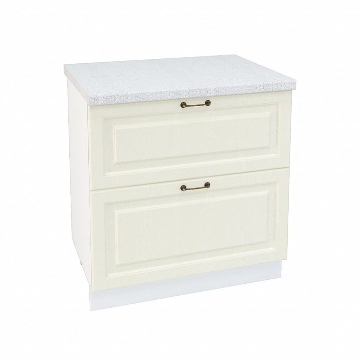 Corp inferior 2 sertare N 802 Nisa stejar-crem MDF 800 mm