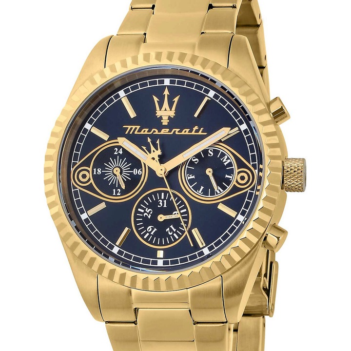 Мъжки часовник Maserati R8853100026, Кварцов, 43мм, 10ATM