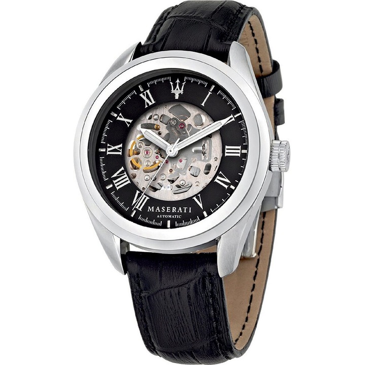 Мъжки часовник Maserati R8821112004, Автоматичен, 45мм, 10ATM