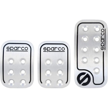 Set Ornamente pedale Sparco Racing, 3 bucati Set Ornamente pedale Sparco Racing, 3 bucati