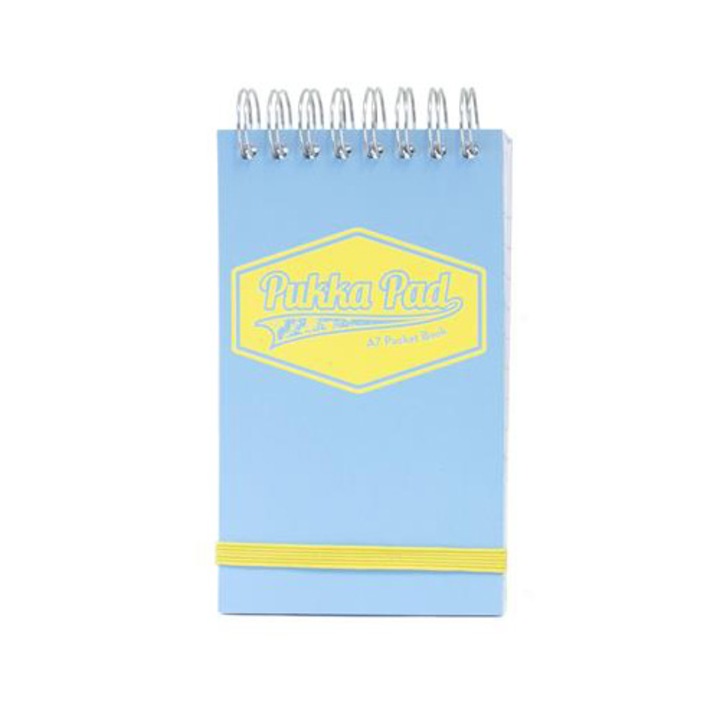 Pukka Pad Pastel vonalas jegyzetfüzet, A7, 50 lap
