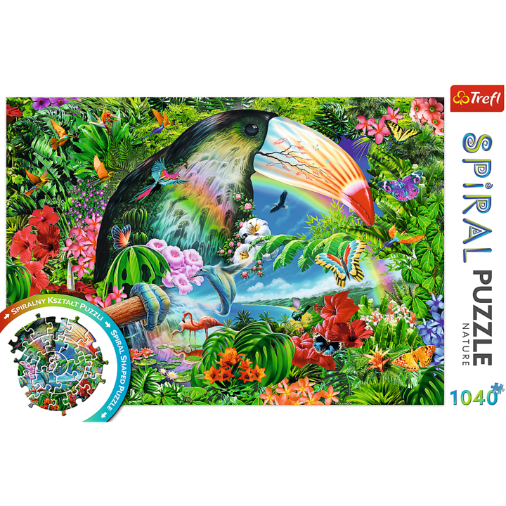 Trefl Természet spiral puzzle