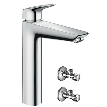 Baterie baie lavoar Hansgrohe Logis 190-71090000+2robineti coltar de izolare Schell Baterie baie lavoar Hansgrohe Logis 190-71090000+2robineti coltar de izolare Schell