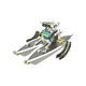 Robot solar educational 14 in 1 Roll-e, functional, de construit, HMD214