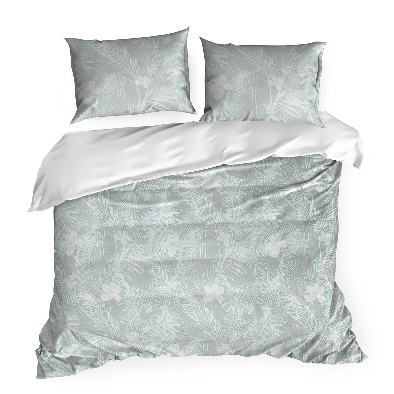 Set Lenjerie de Pat Bumbac satinat Eurofirany CLASS 200x220 Multicolor