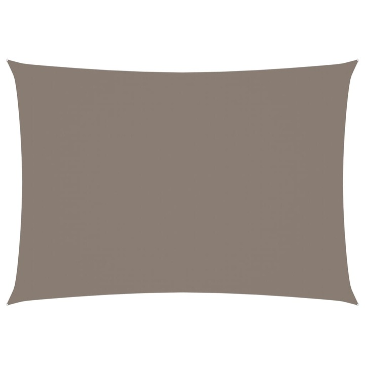 Copertina panza de parasolar vidaXL, Tesatura, 250 x 400 cm, Taupe