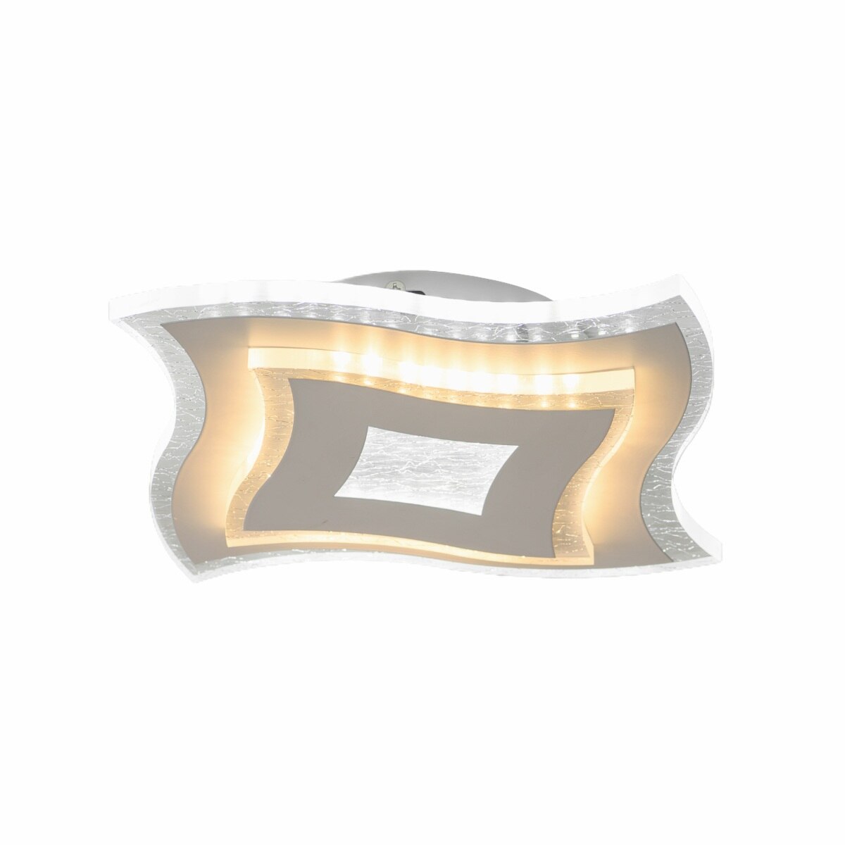 Lustra led 3D moderna schelet , Diametru 20cm, 6046/200