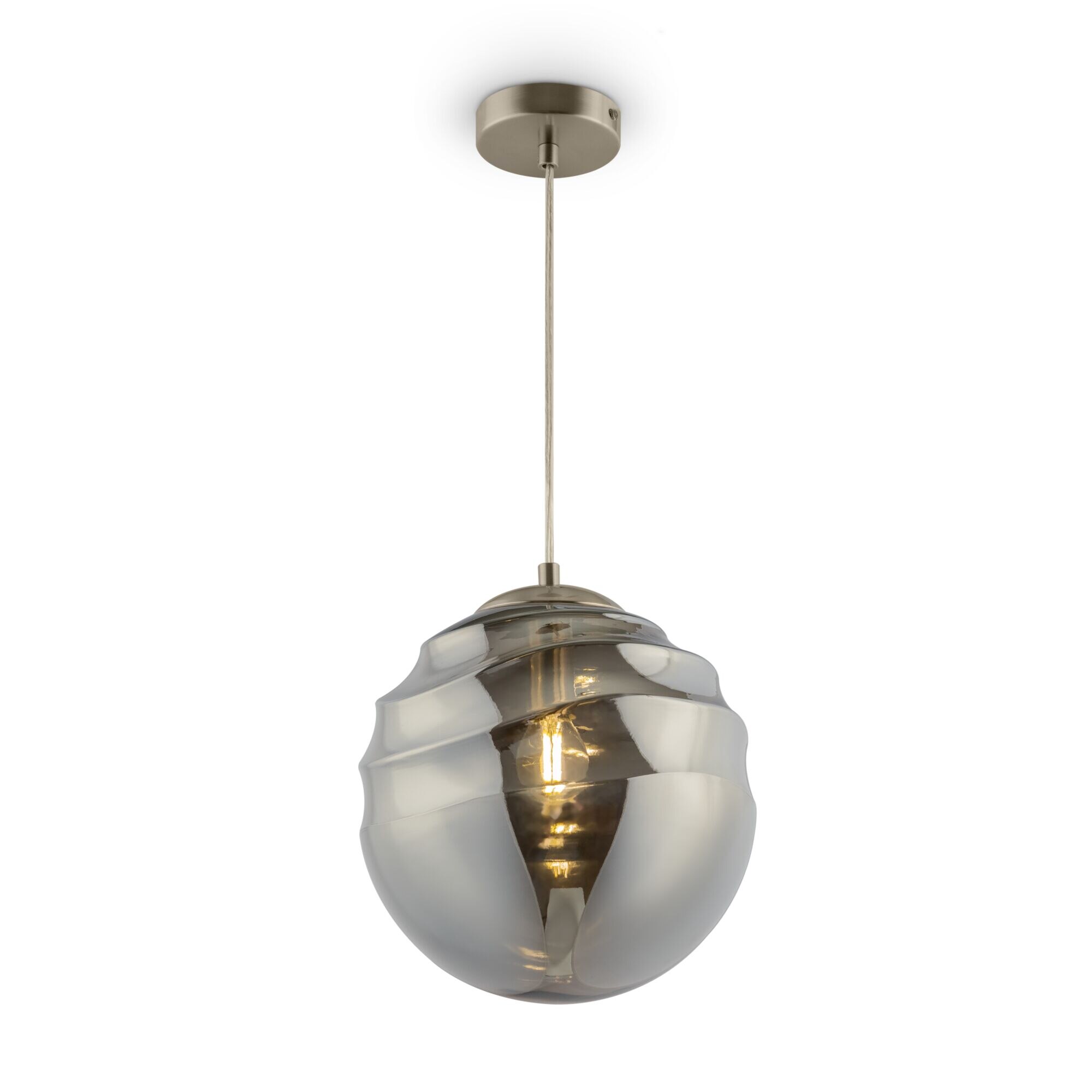 Pendul Maytoni Modern Vinare, Nickel, 1 x E14 40W