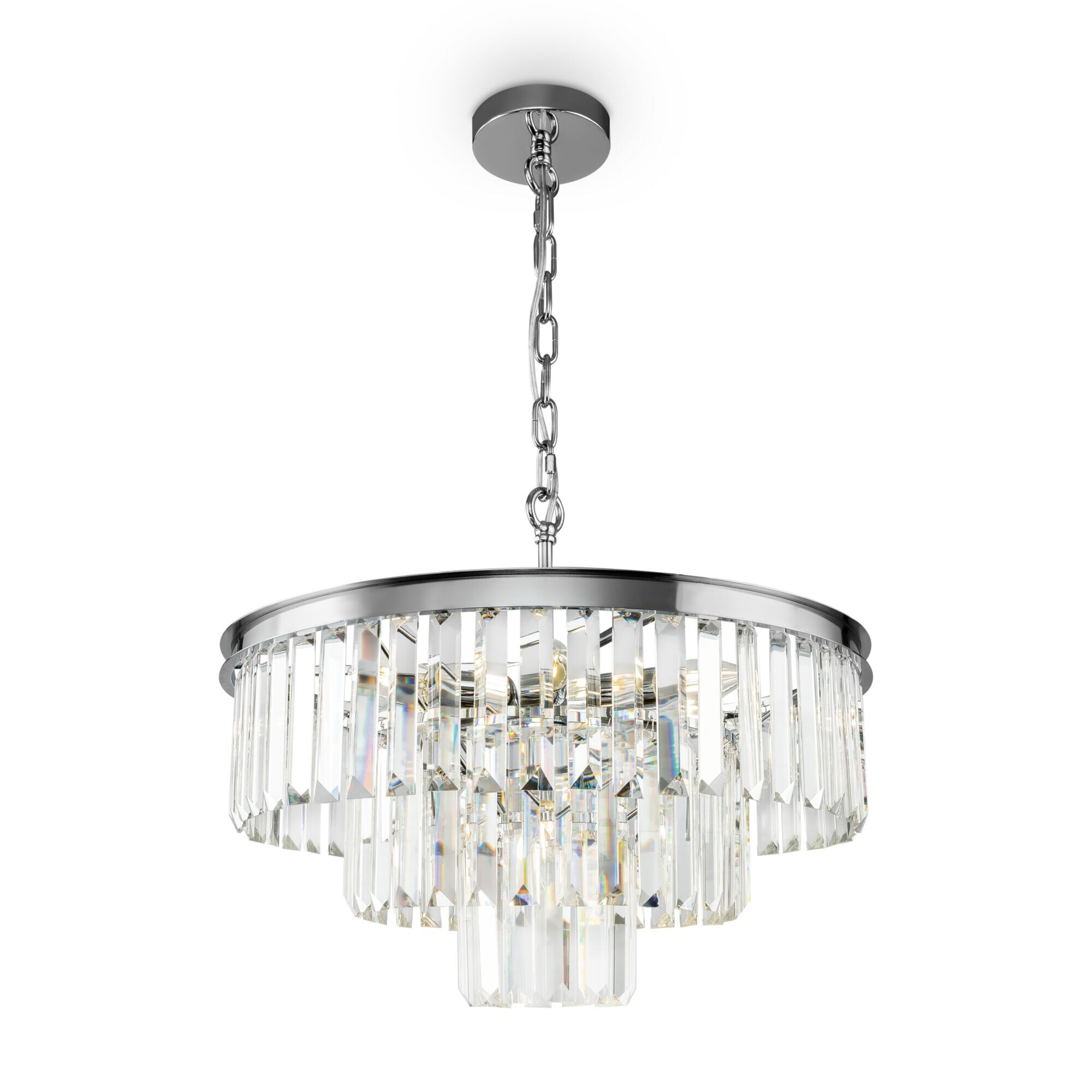 Lustra Maytoni Classic Revero, Crom, 7 x E14 40W