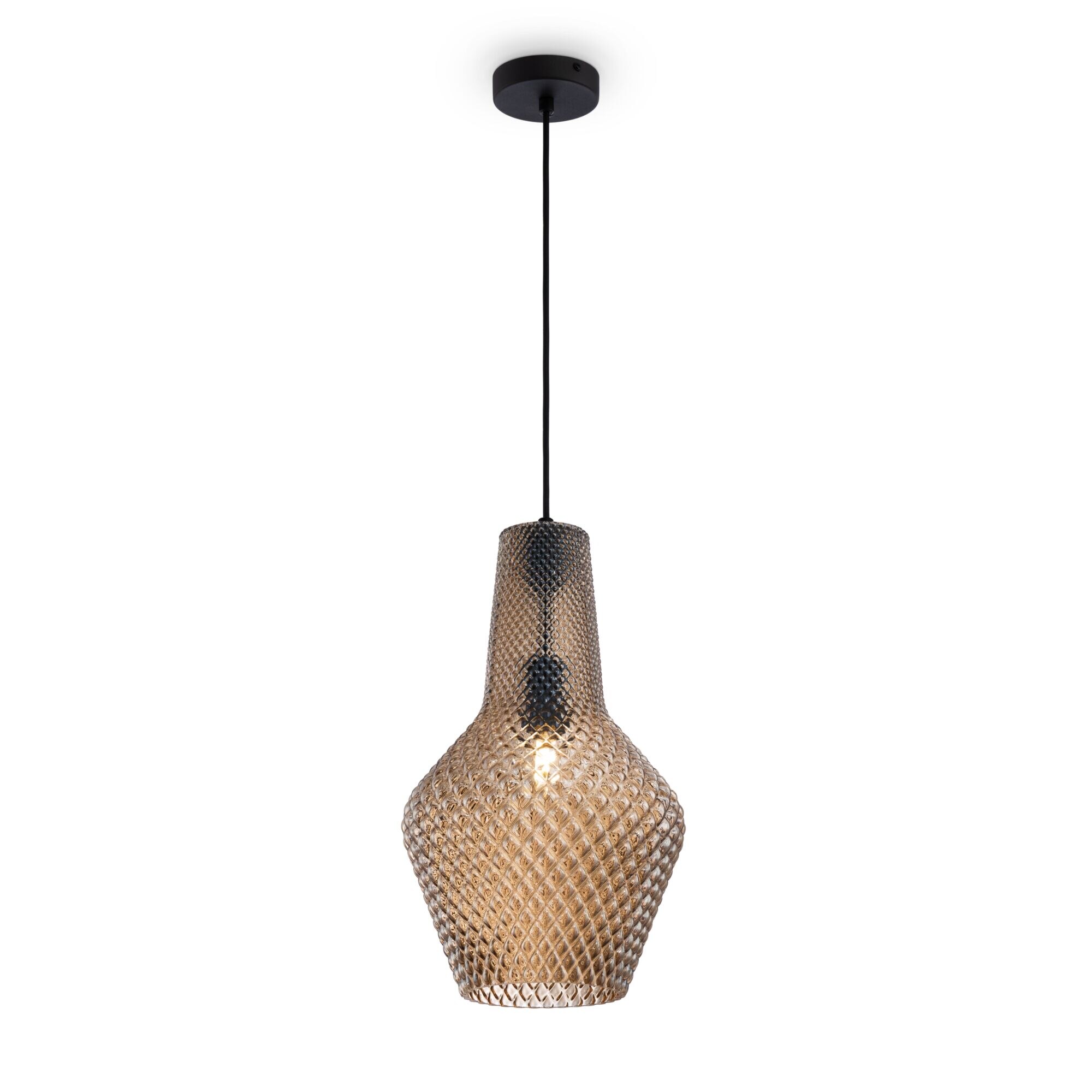 Pendul Maytoni Modern Tommy, Negru, 1 x E27 60W