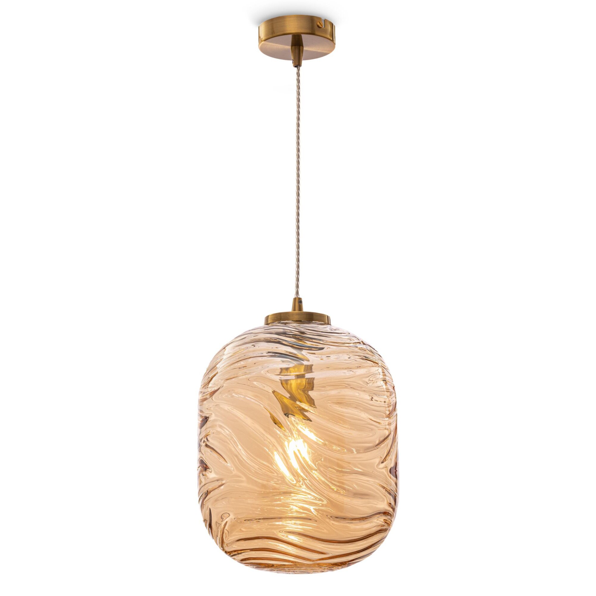 Pendul Maytoni Modern Dunas, Alama, 1 x E27 60W